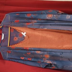 LC Lauren Conrad tank and kimono